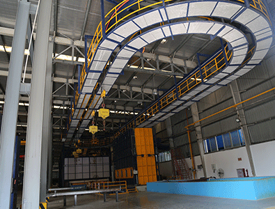 環(huán)形吊鍍生產(chǎn)線 環(huán)形吊鍍生產(chǎn)線