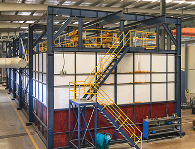 鋼管吹鍍生產(chǎn)線 鋼管吹鍍生產(chǎn)線